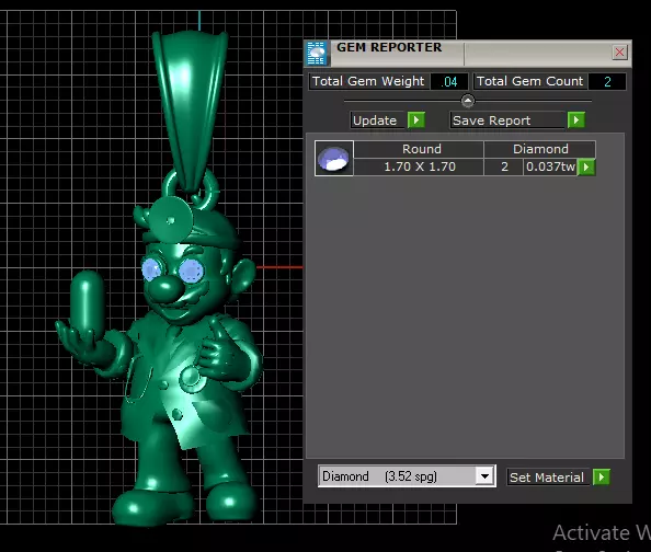 Doctor Pendant 3D print model_5