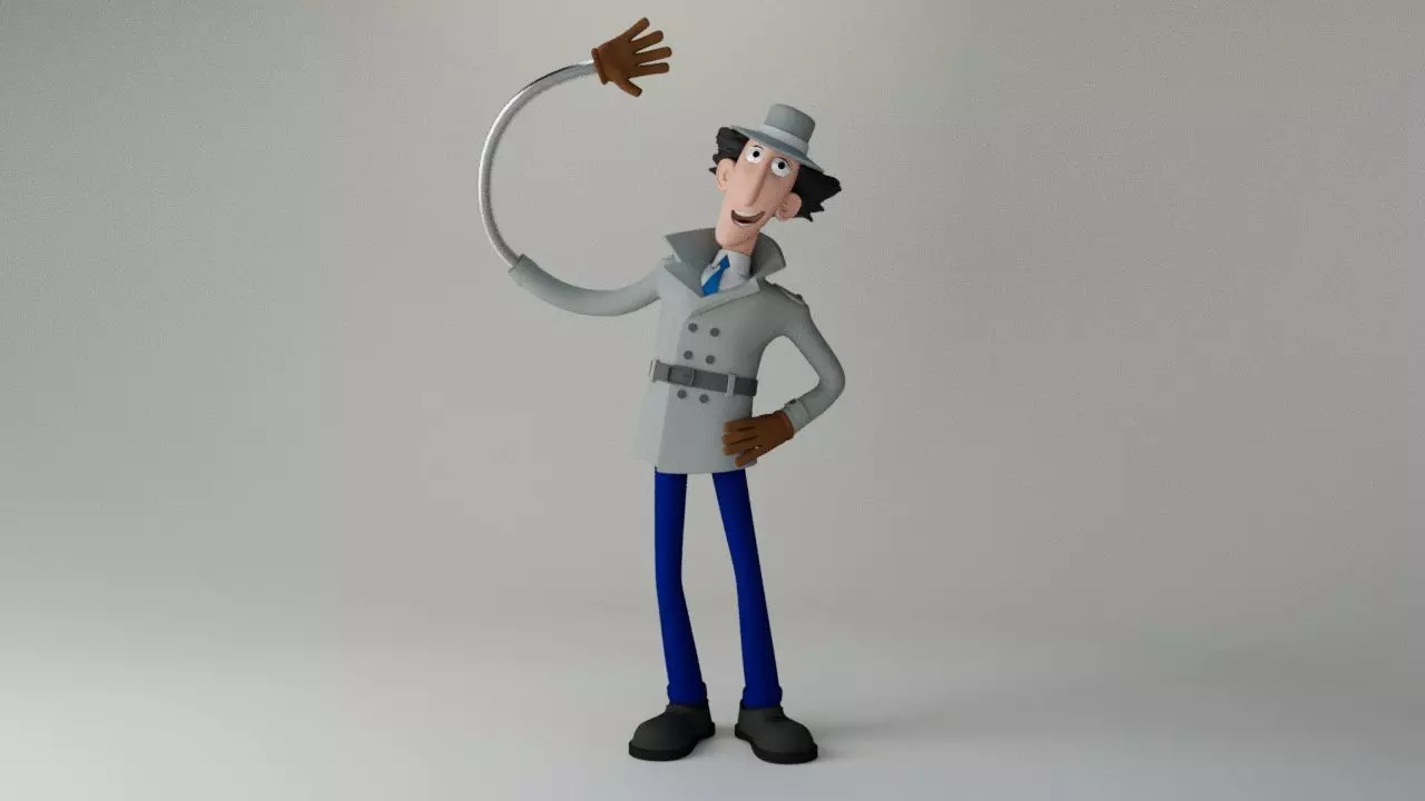 Inspector Gadget 3D print model_0