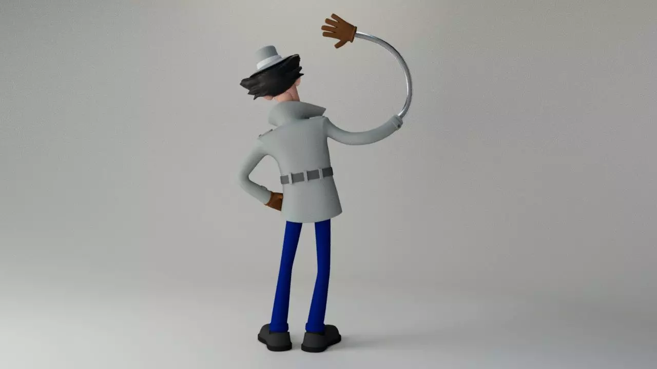 Inspector Gadget 3D print model_2