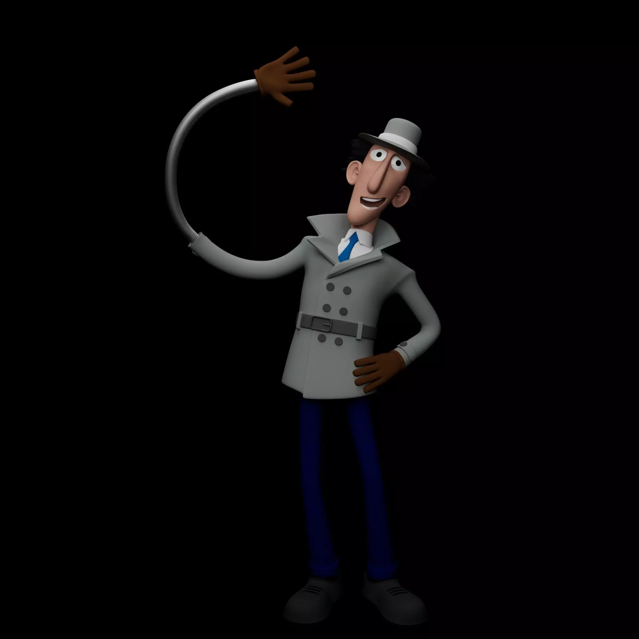 Inspector Gadget 3D print model_12