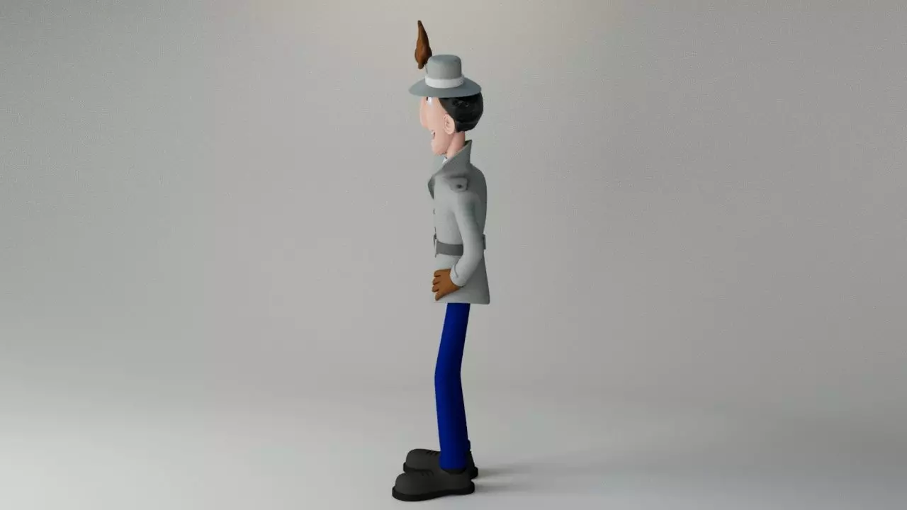 Inspector Gadget 3D print model_1