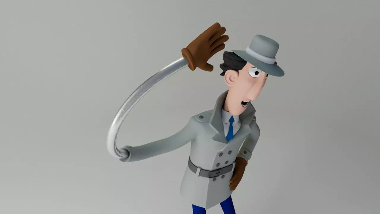 Inspector Gadget 3D print model_6