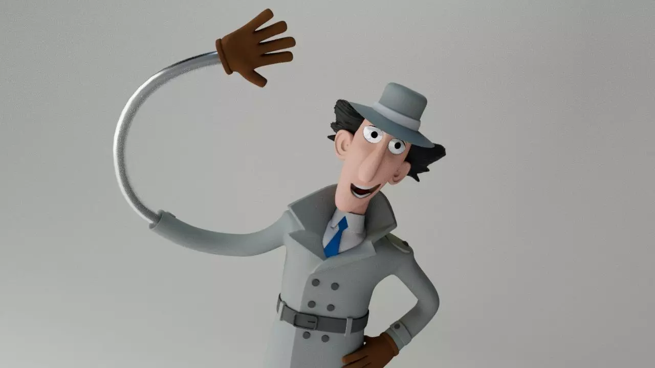 Inspector Gadget 3D print model_4