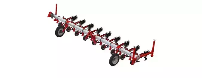 WG 0002 - Inter-row cultivator 560 3D model