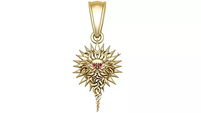 Luxury Gold Pendant
