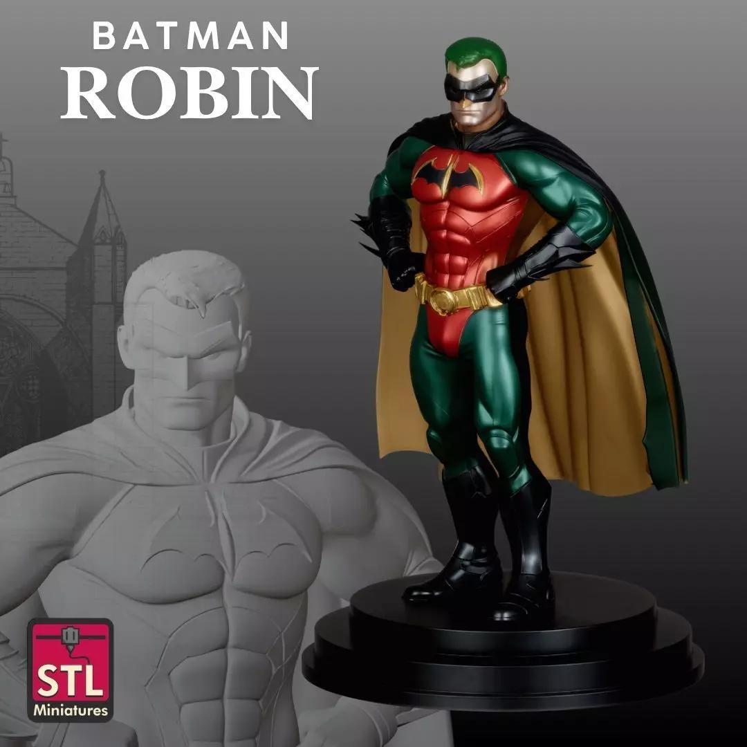 Robin STL Dark Knight s Ally 3D print model