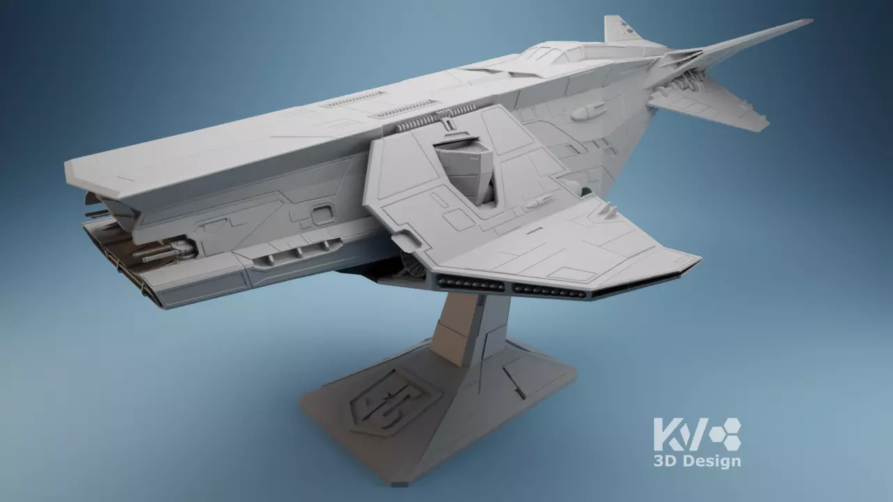 KV-Batman Flying Fox 3D print model