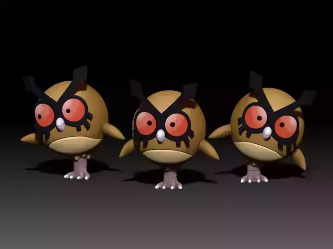 POKEMON HOOTHOOT 3 POSE