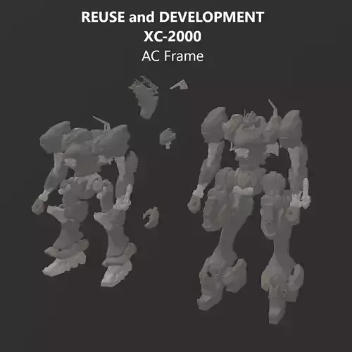 30 Minutes Missions XC-2000 AC Frame Pack Armored Core 6