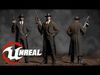 Mafia Gangster Mafia Boss Low-poly 3D model_1