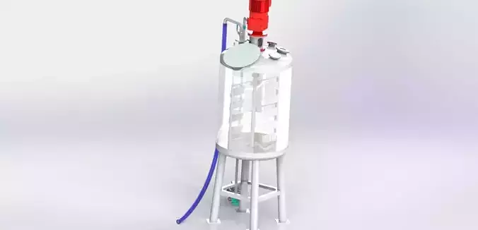 Vacuum agitator  2 Ton Capacity