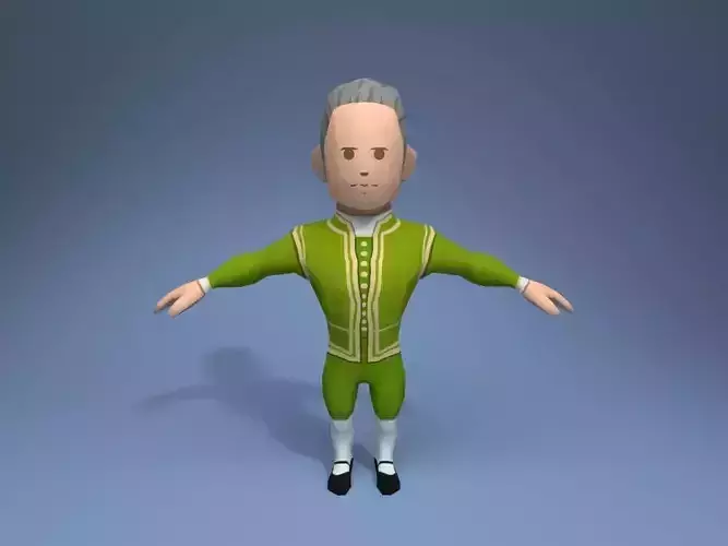 Medieval character potentate 3