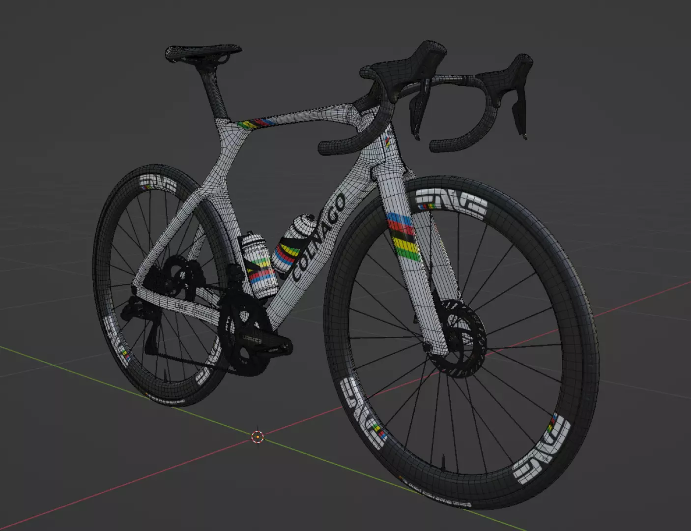 COLNAGO Y1Rs the three color variants 3D model_36