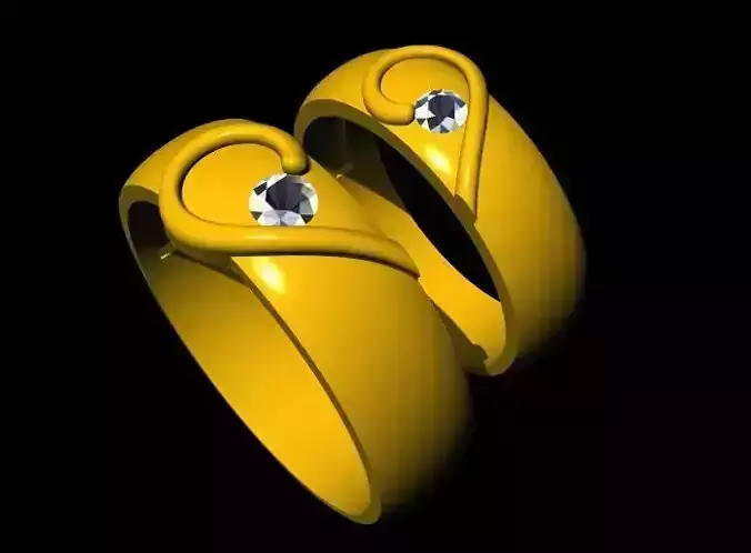 love band ring 3dm file