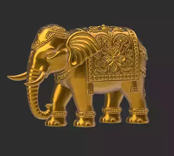 Elephant deco indi