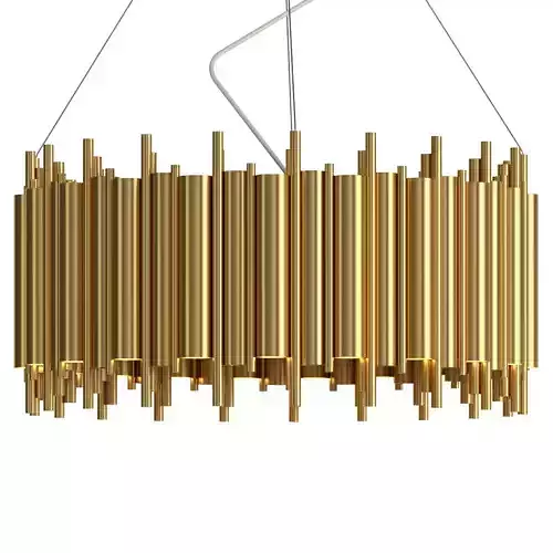 Granda Ring Chandelier 3D Model
