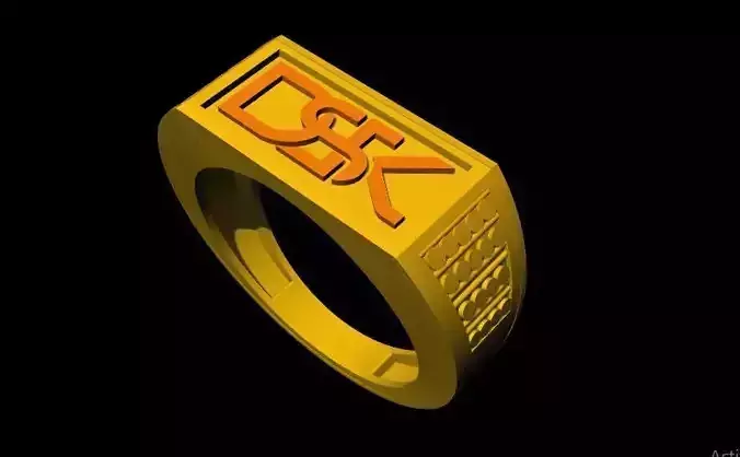 signet ring 3dm file