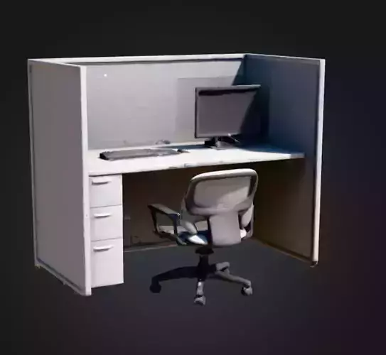 Office Workspace Cubicle 