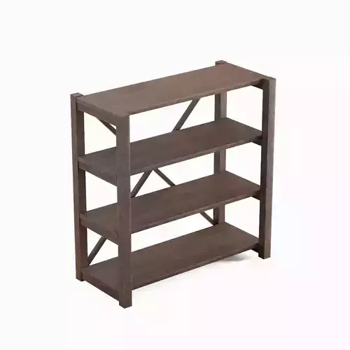 Wide Pottery Shelf A 01 