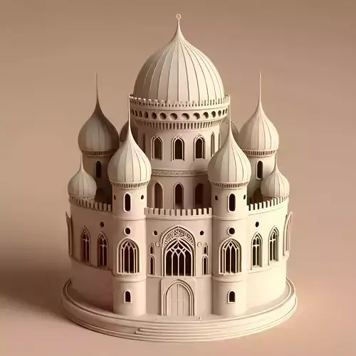 Simple Rounded Castle
