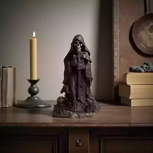 Death sculpture decoration gothic