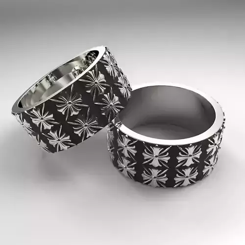 ChromeHeart Silver Spinner Ring