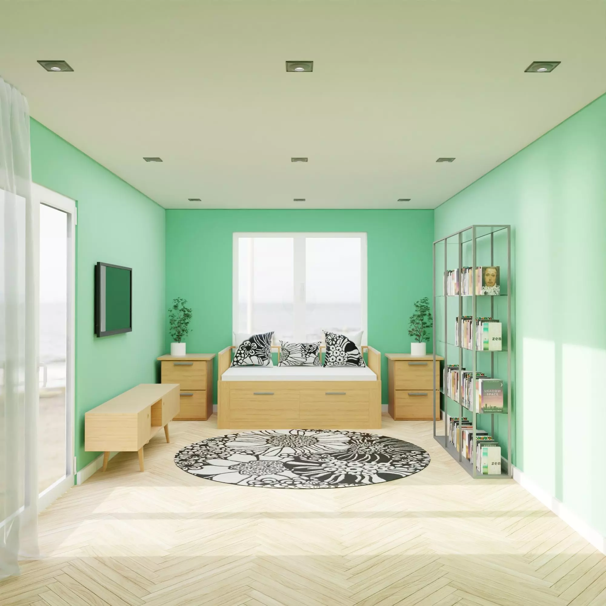 Interior - Kids Bedroom 3D model