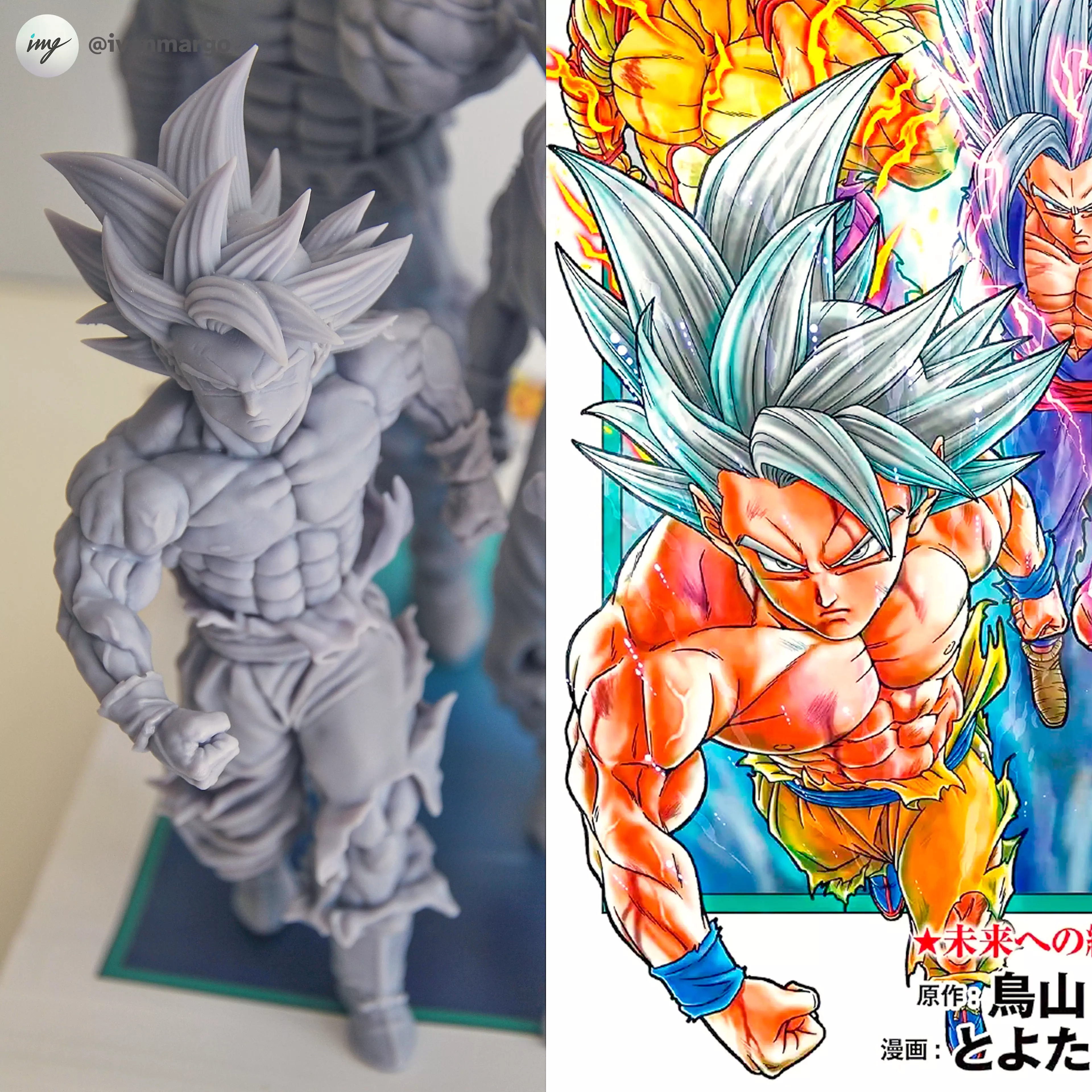 Dragon Ball Super 24  Set Fan Art 3D 3D print model_1