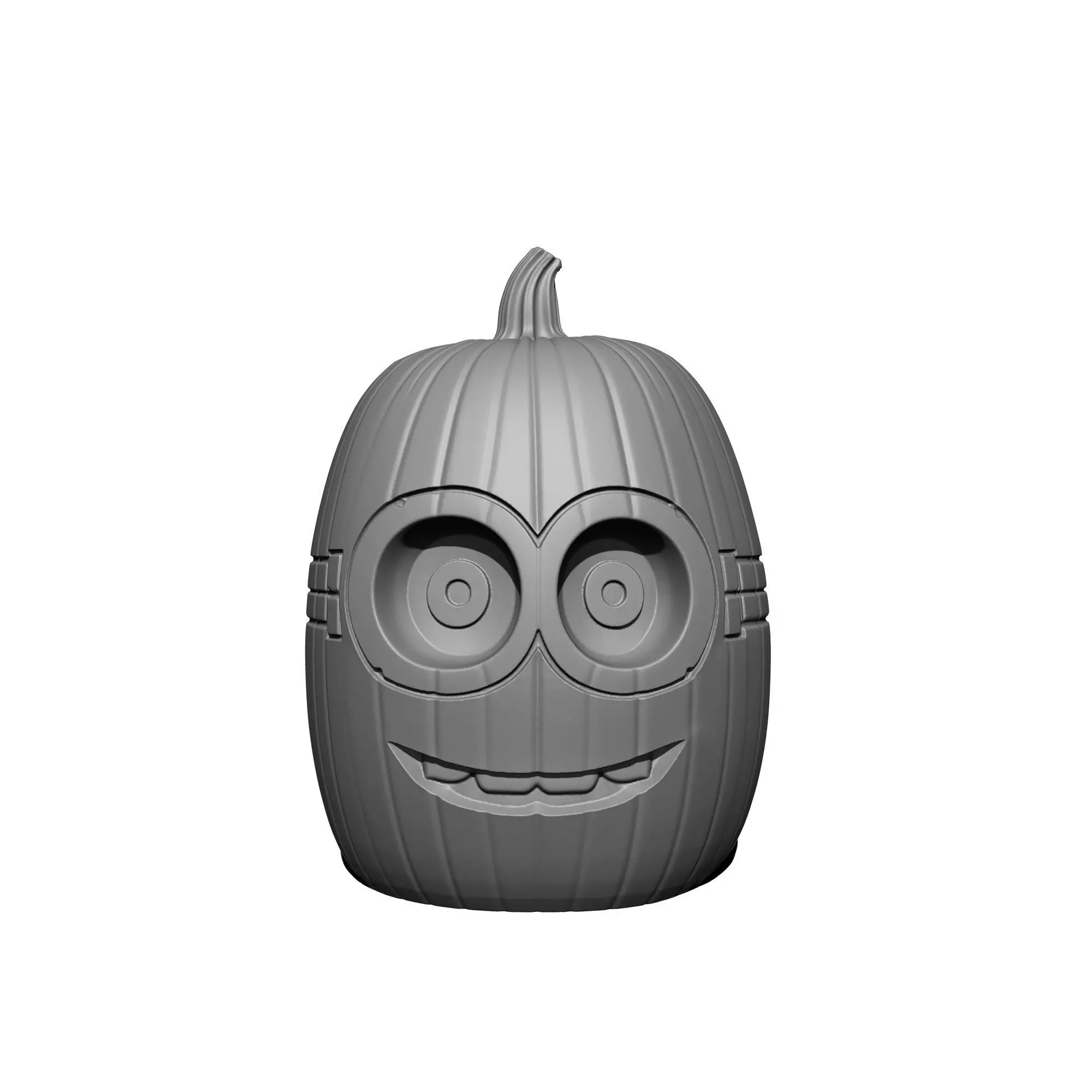 Minions Pumpkin Halloween Decor 3D print model_3