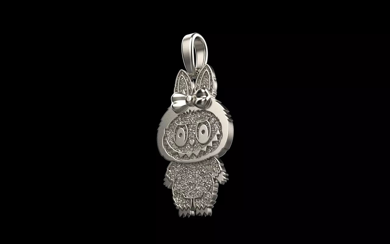 labubu pendant model 1405 3D print model_23