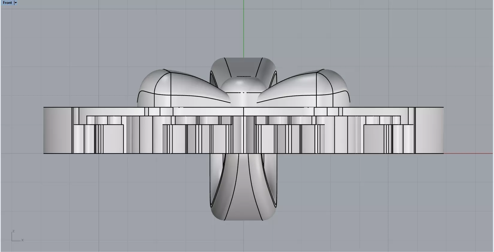 labubu pendant model 1405 3D print model_6