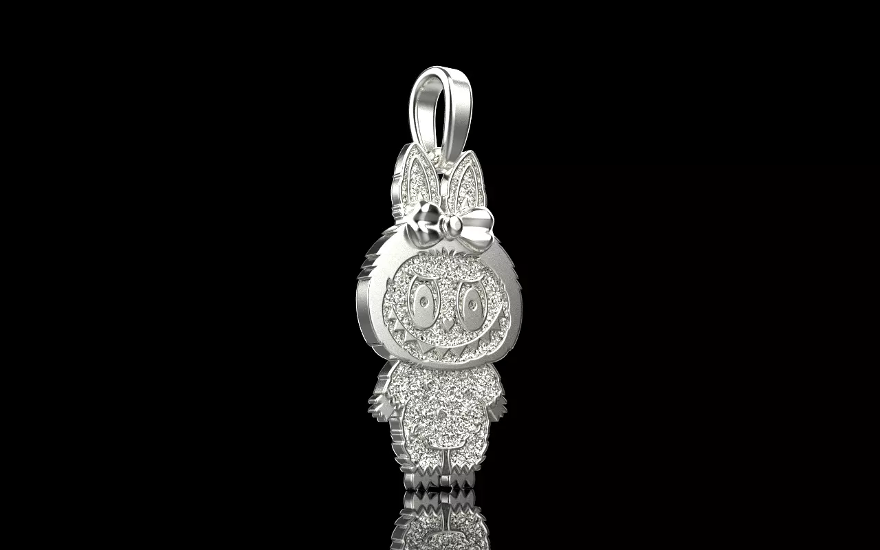 labubu pendant model 1405 3D print model_19