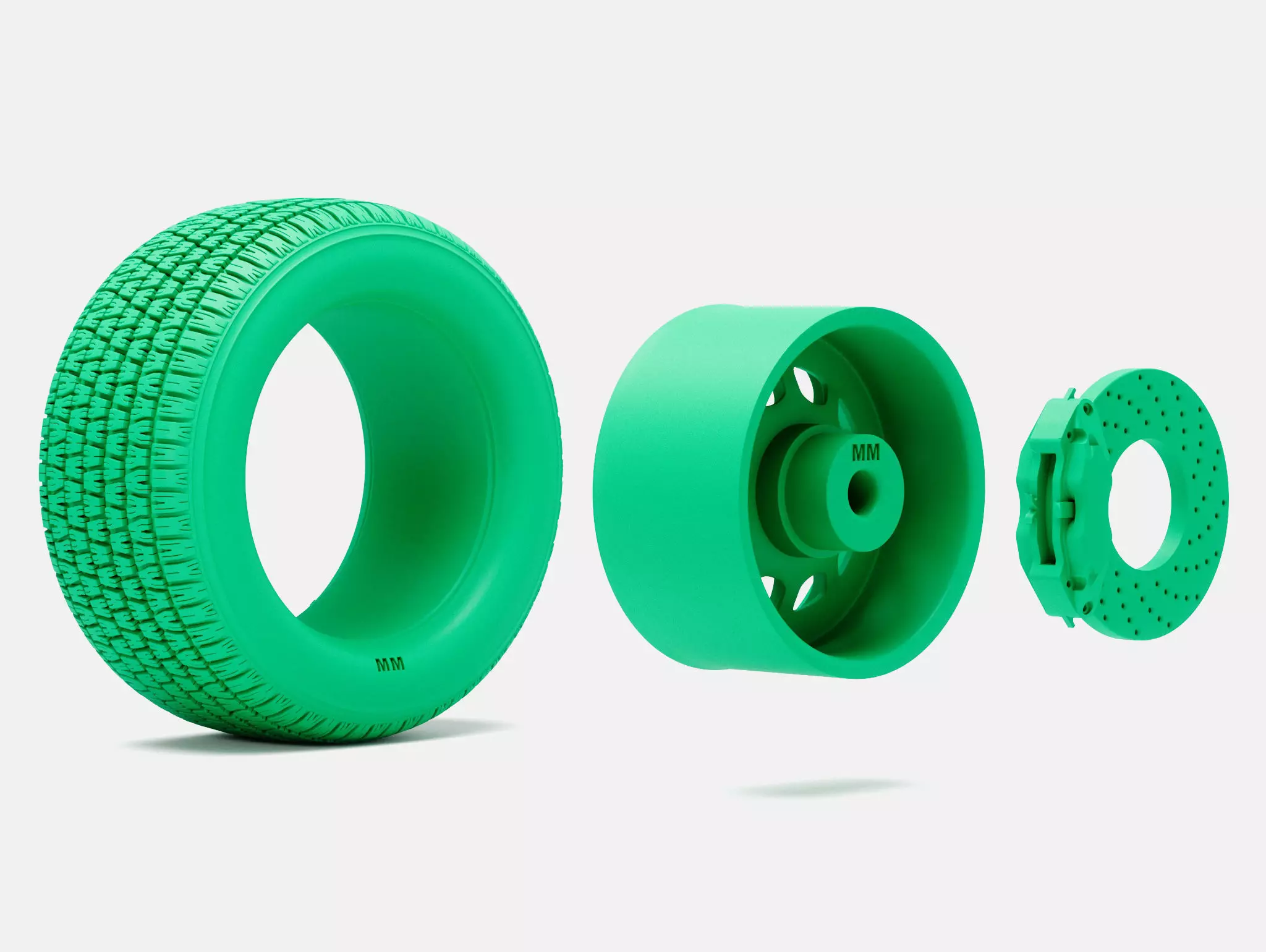 15x8 Vector Wheel BFGoodrich Radial TA Tire 3D print model_6