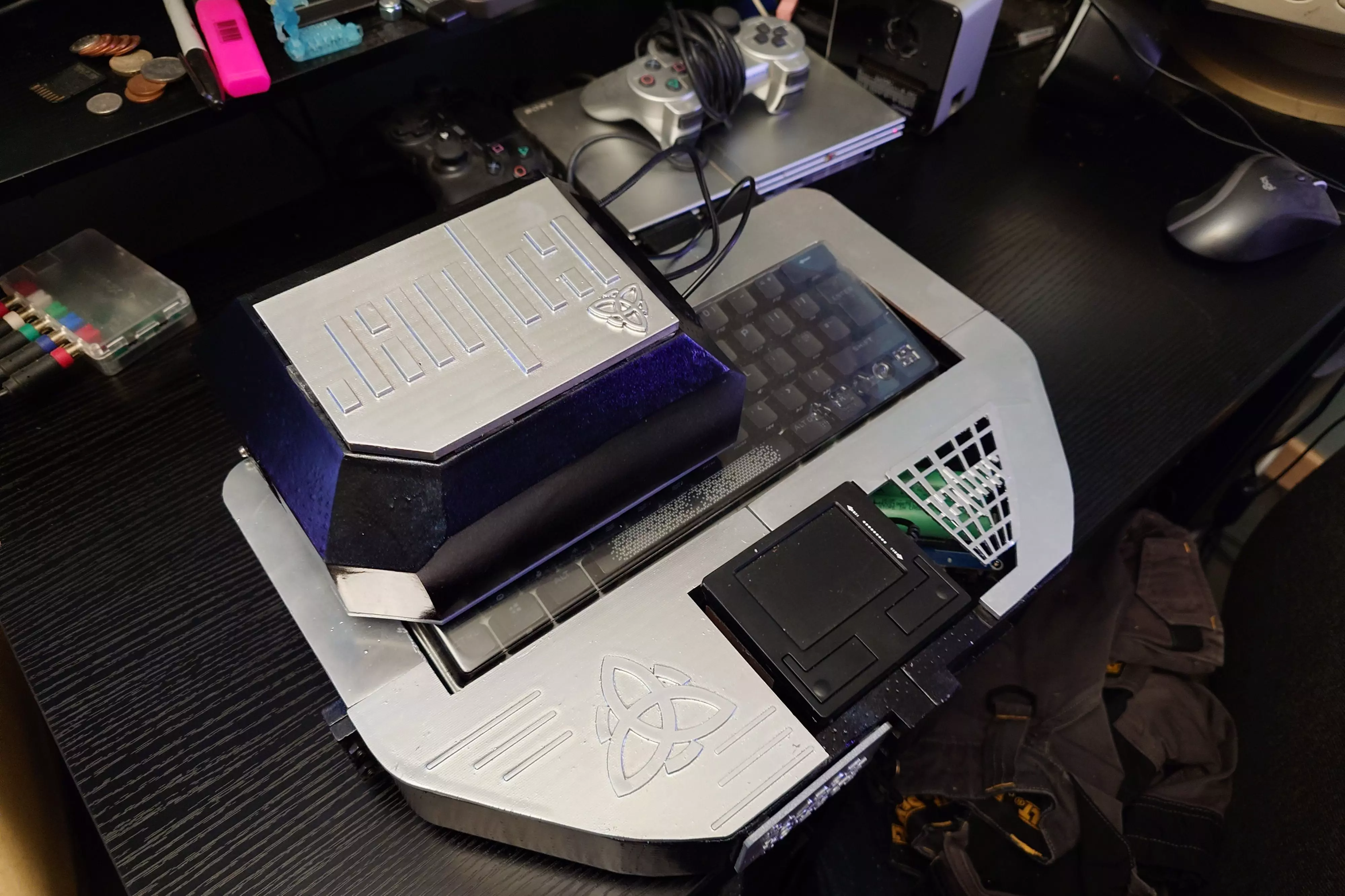 3D Printable Cyberdeck case 3D print model