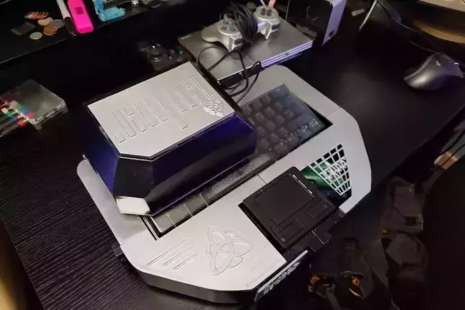 3D Printable Cyberdeck case  3D print model