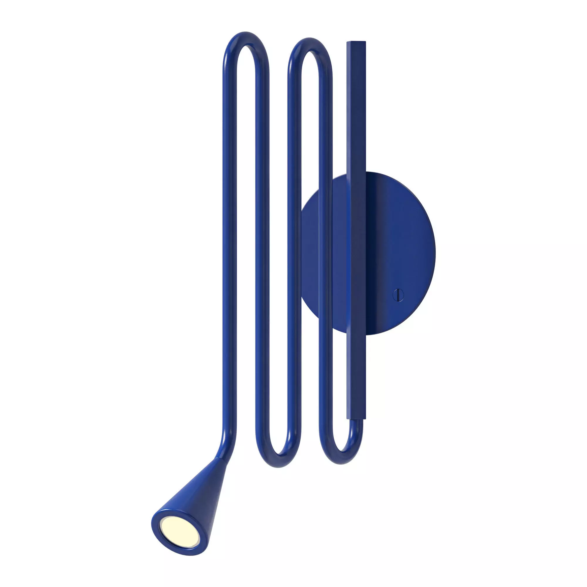 Louis Wall Lamp Small 3D model_2