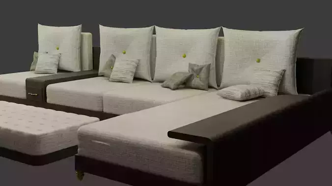 Sofa with Tables