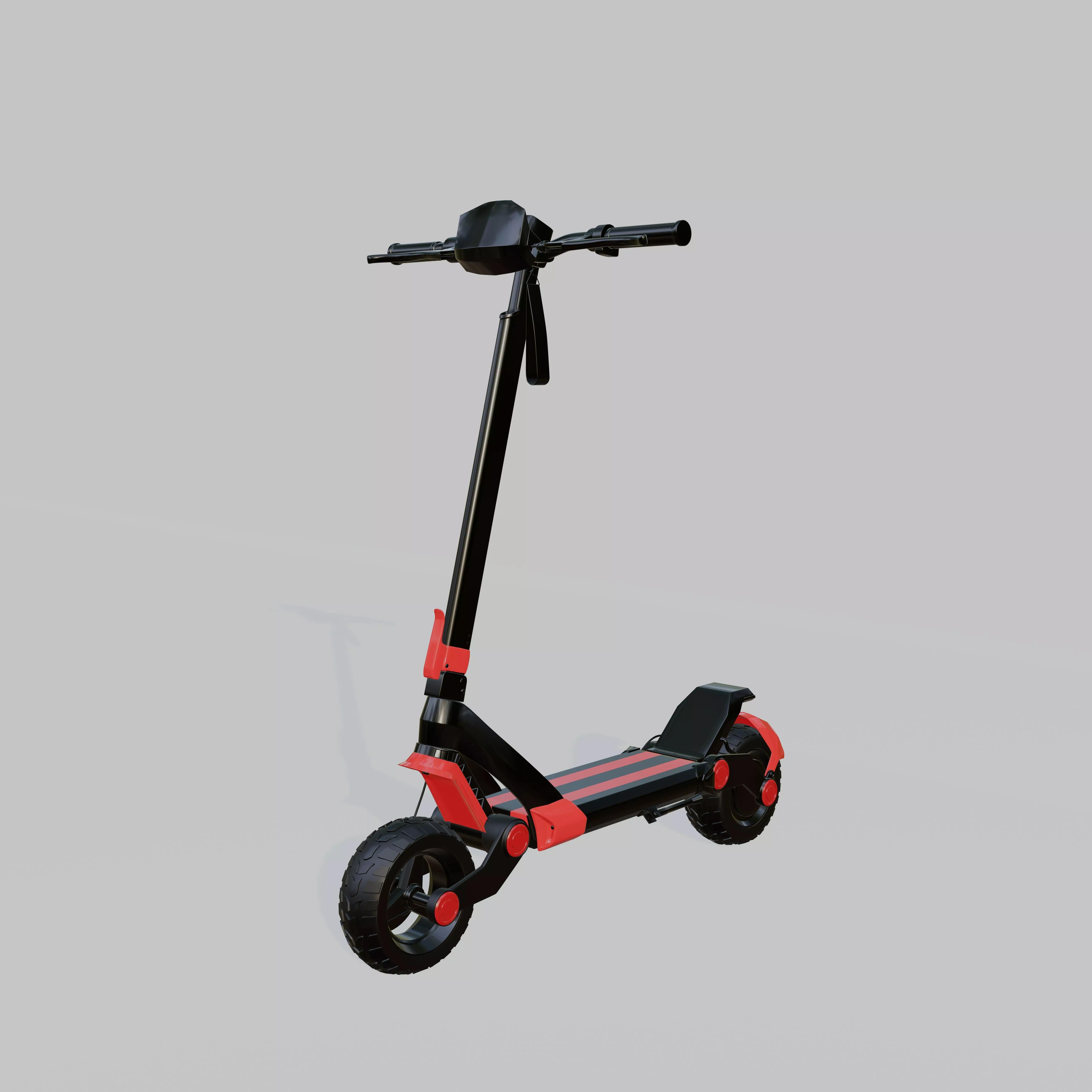 Electric Scooter 3D Model 3D model_1