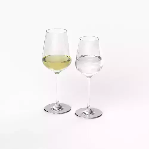Stemmed glass - wine glass