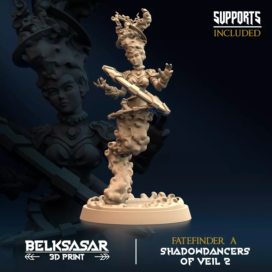 Fatefinder Set x3 3D print model_1