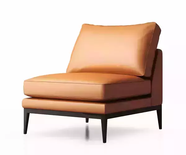 Sabrina armless arm chair by Zuster 3D model