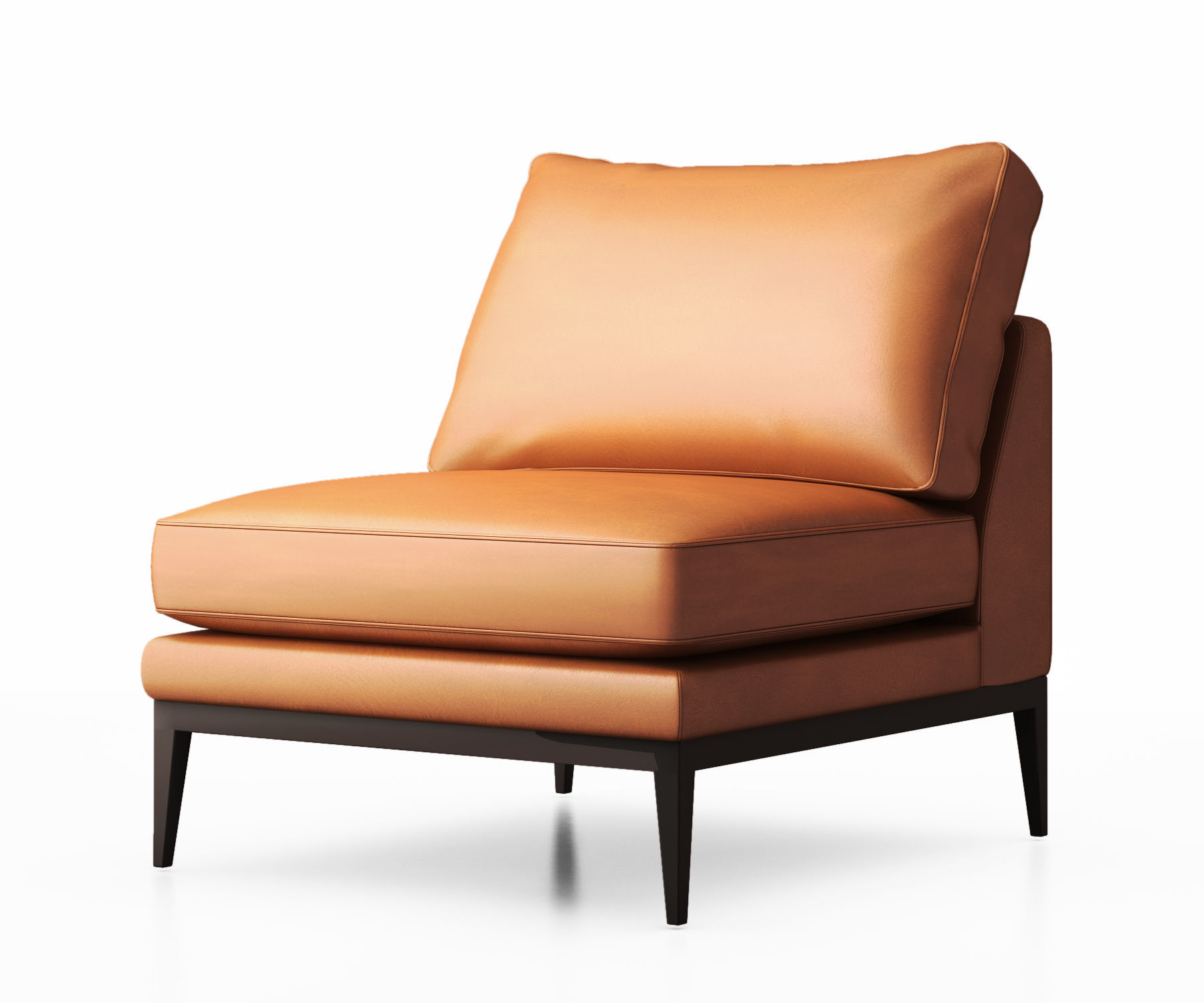 Sabrina armless arm chair by Zuster