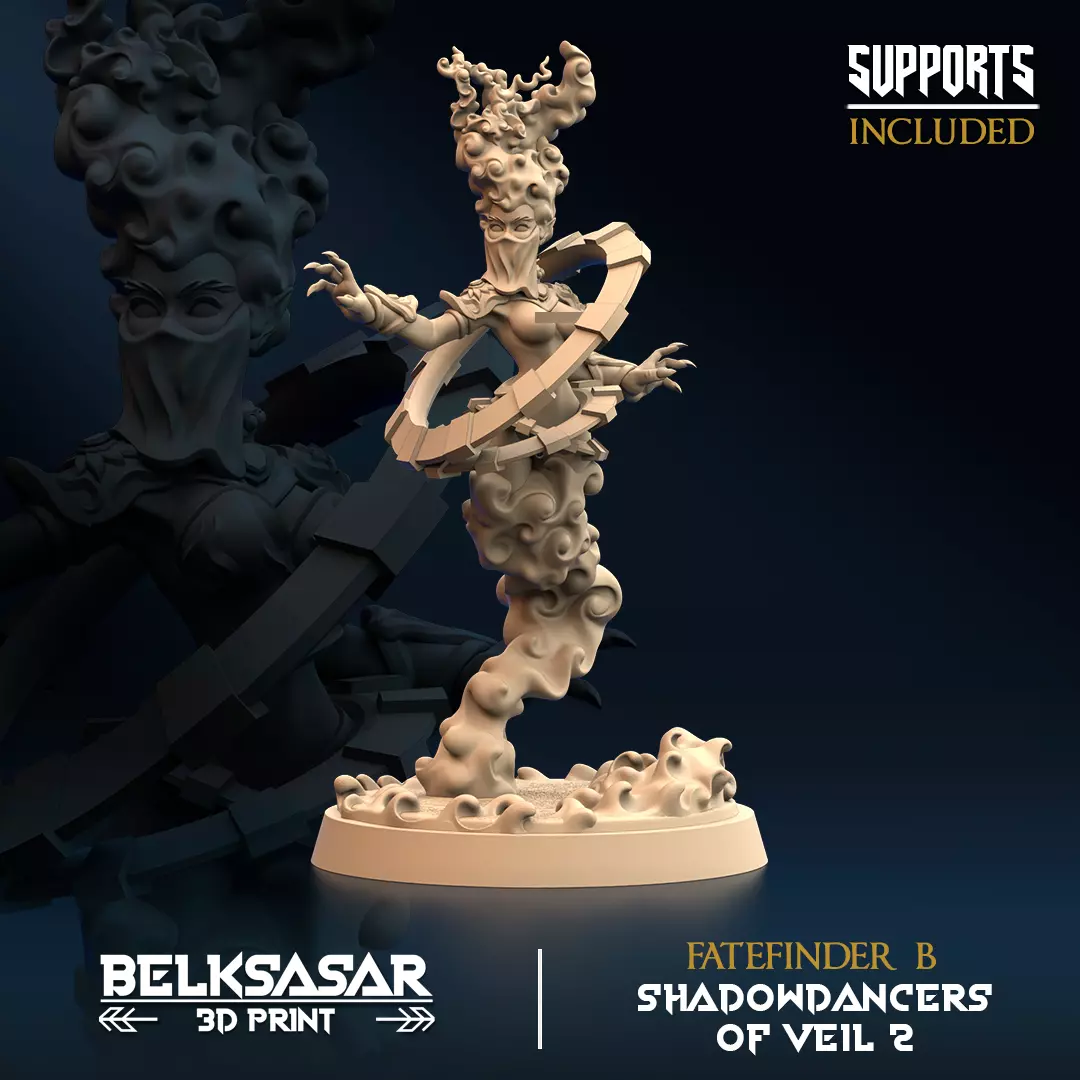 Fatefinder Nude Set x3 3D print model_2