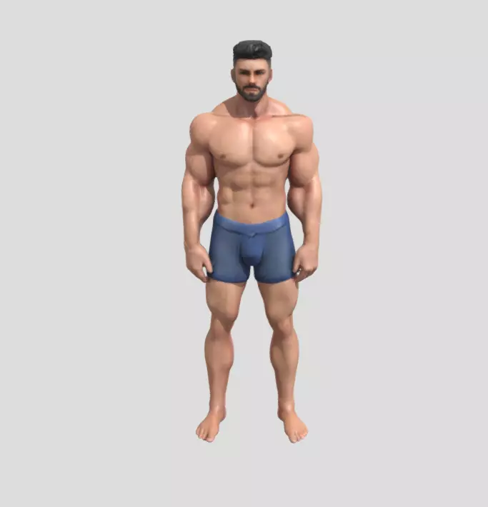 Male Model 3D print model_0