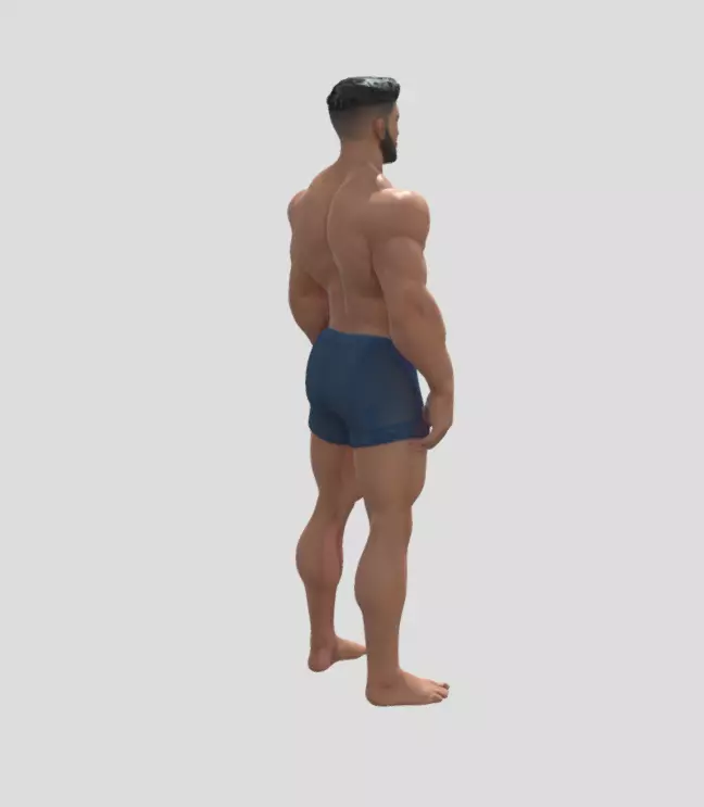 Male Model 3D print model_2