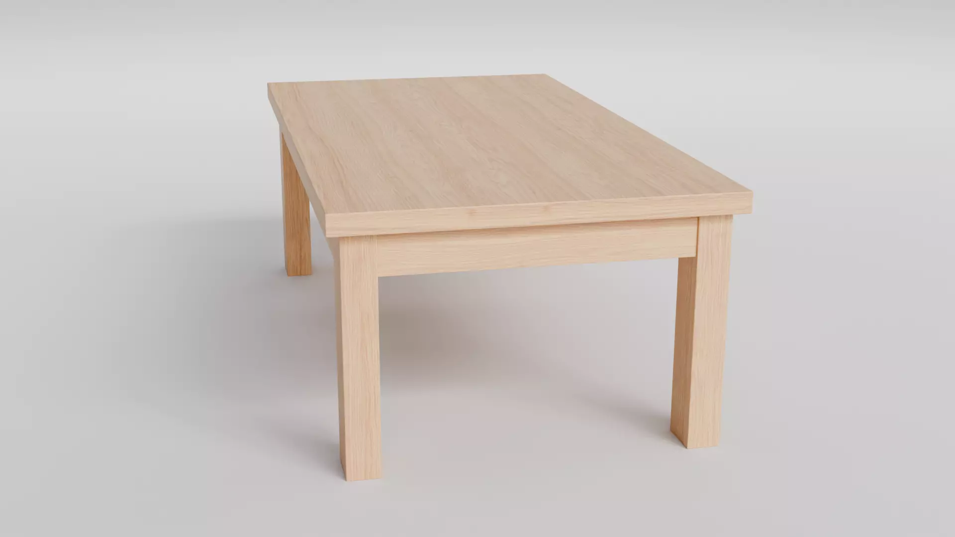 Coffee Table 07 Low-poly 3D model_4