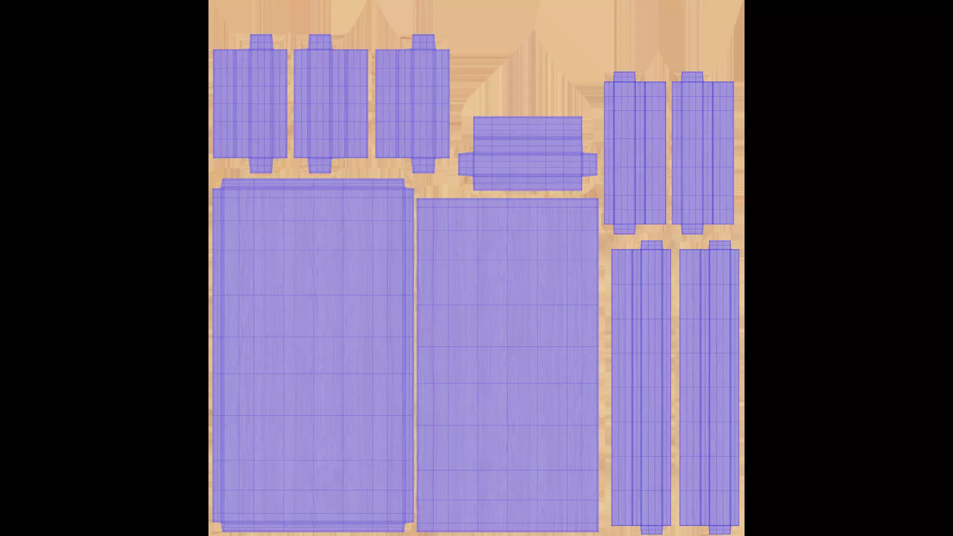 Coffee Table 07 Low-poly 3D model_15