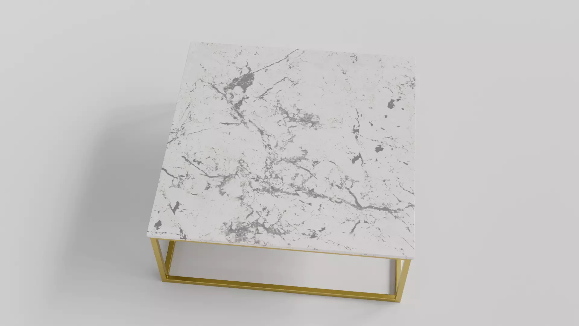 Coffee Table 09 Low-poly 3D model_5