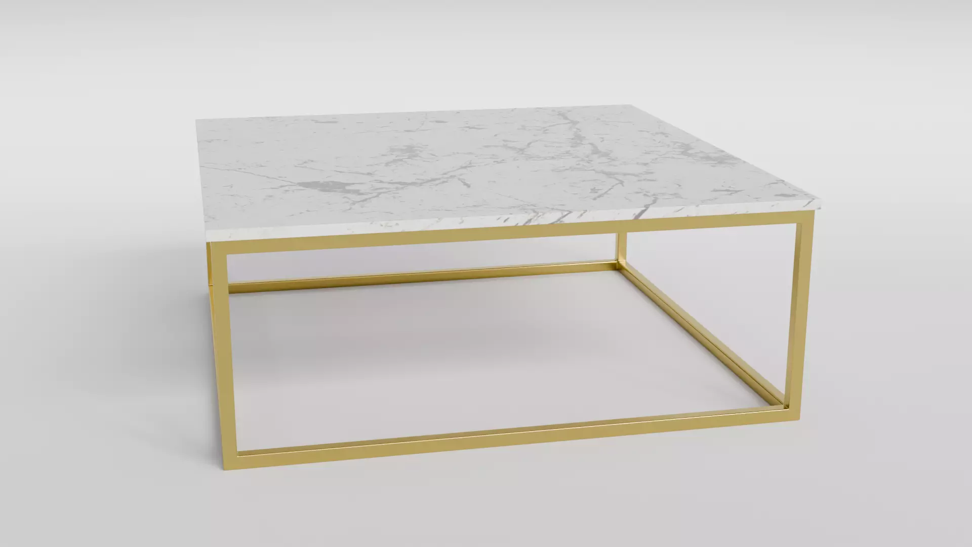Coffee Table 09 Low-poly 3D model_4
