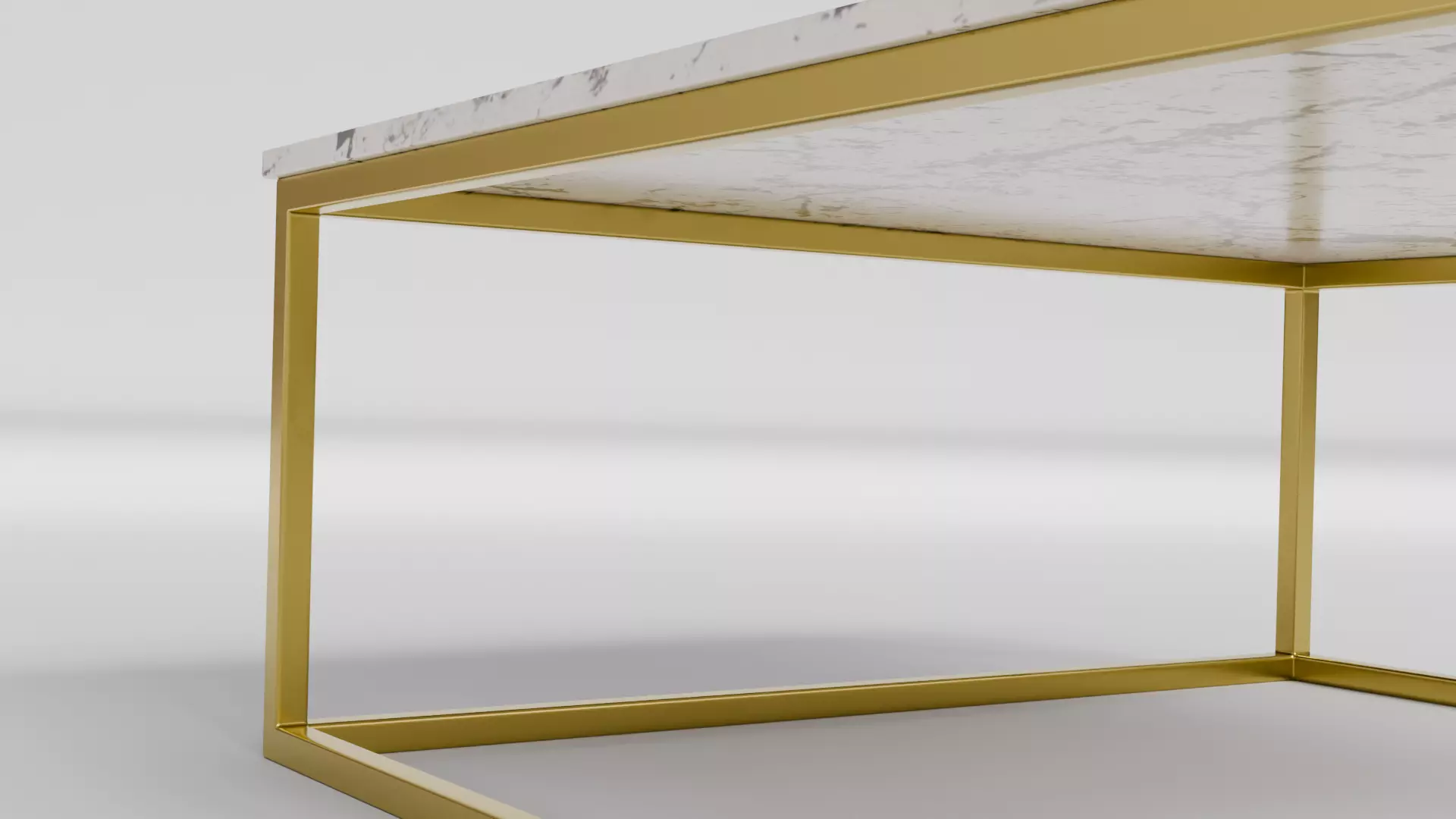 Coffee Table 09 Low-poly 3D model_7